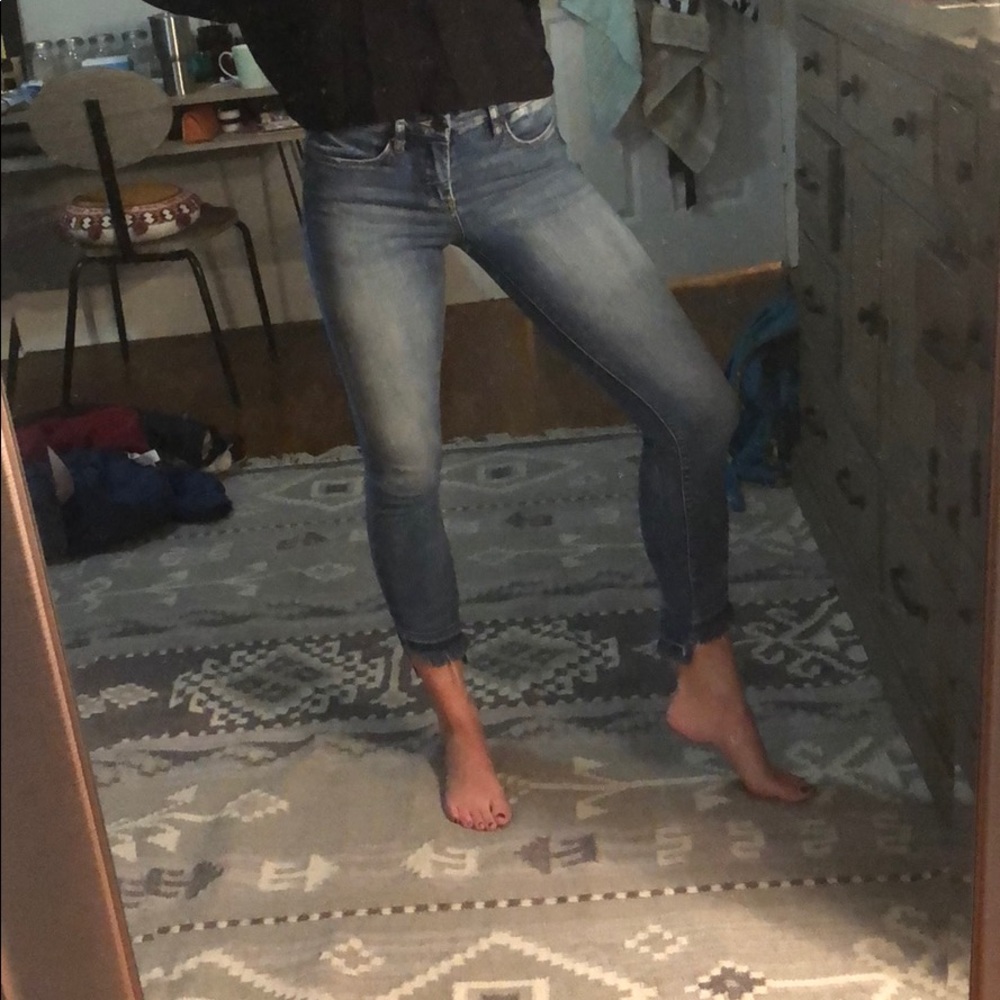 Blank NYC crop jean